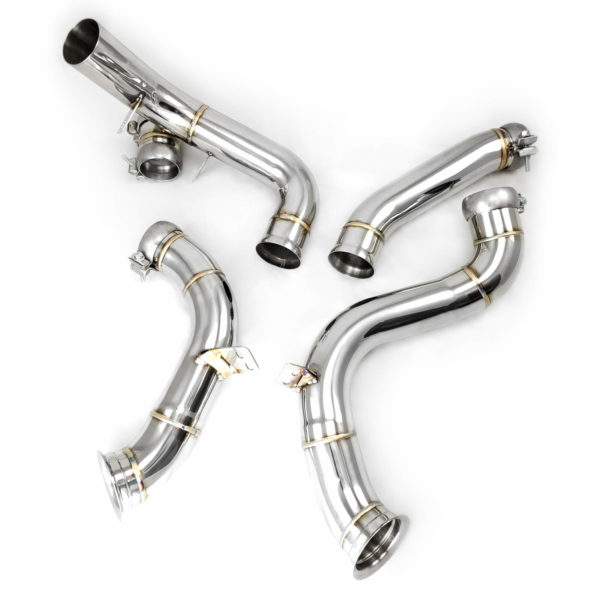 GT GTS GTR Heat shielded downpipes for the M178 AMG