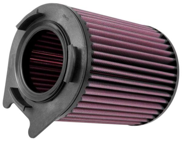 K&N drop-in replacement performance air intake filter for Mercedes AMG.