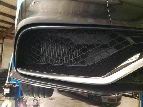 auxiliary heat exchanger cooling upgrade for AMG