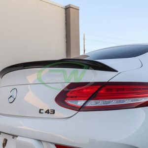 rwcarbon carbon fiber edition 1 style trunk spoiler for the W205 AMG