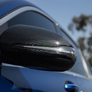 RWCarbon carbon fiber mirror replacements for the W205 C63 C63s AMG