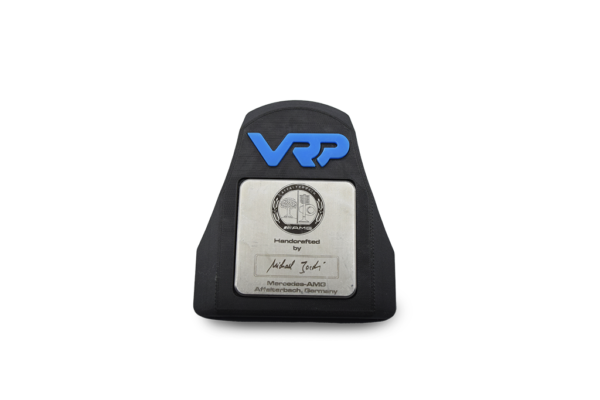 vrp builder plaque coolant cover for the M177 AMG