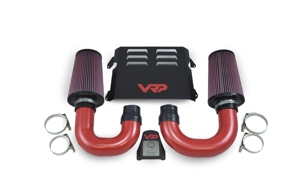 VRP dual intake kit and heat shield for the m177 C63 C63s amg