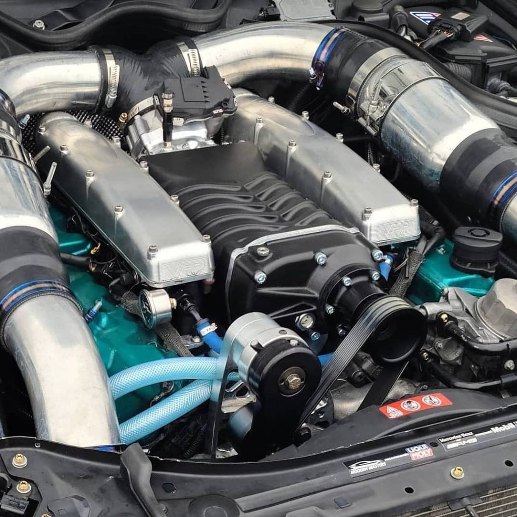 VRP whipple supercharger upgrade kit for the Mercedes M113k AMG