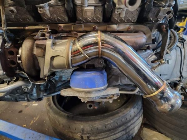 E63 CLS63 downpipe and bridge pipe upgrade for M157 M278 AMG